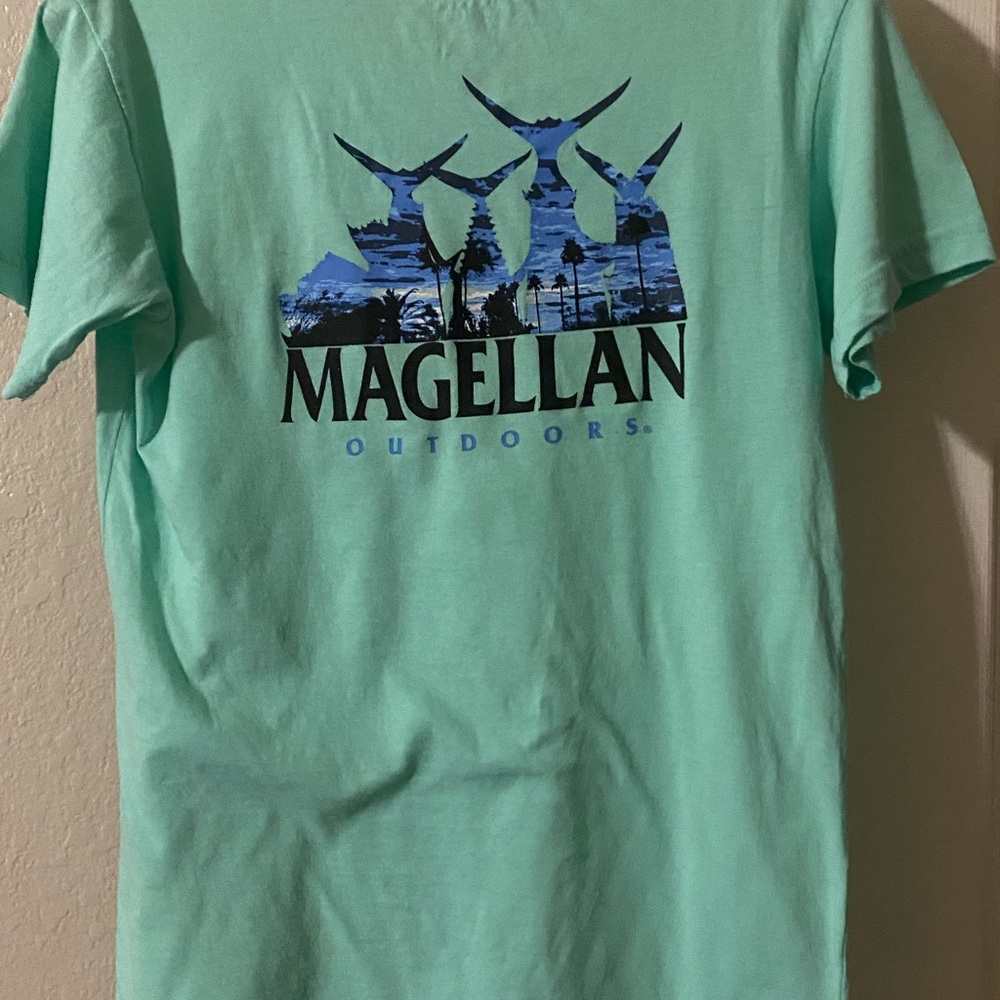 Magellan Outdoors Mint Green Short Sleeve Tee